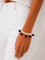 POMPOM BORDO